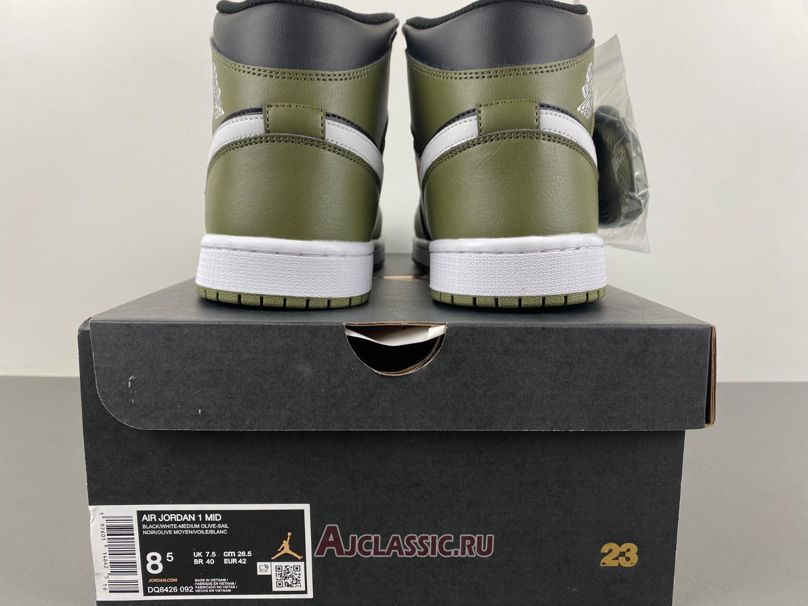 New Air Jordan 1 Mid "Medium Olive" DQ8426-092 Shoes