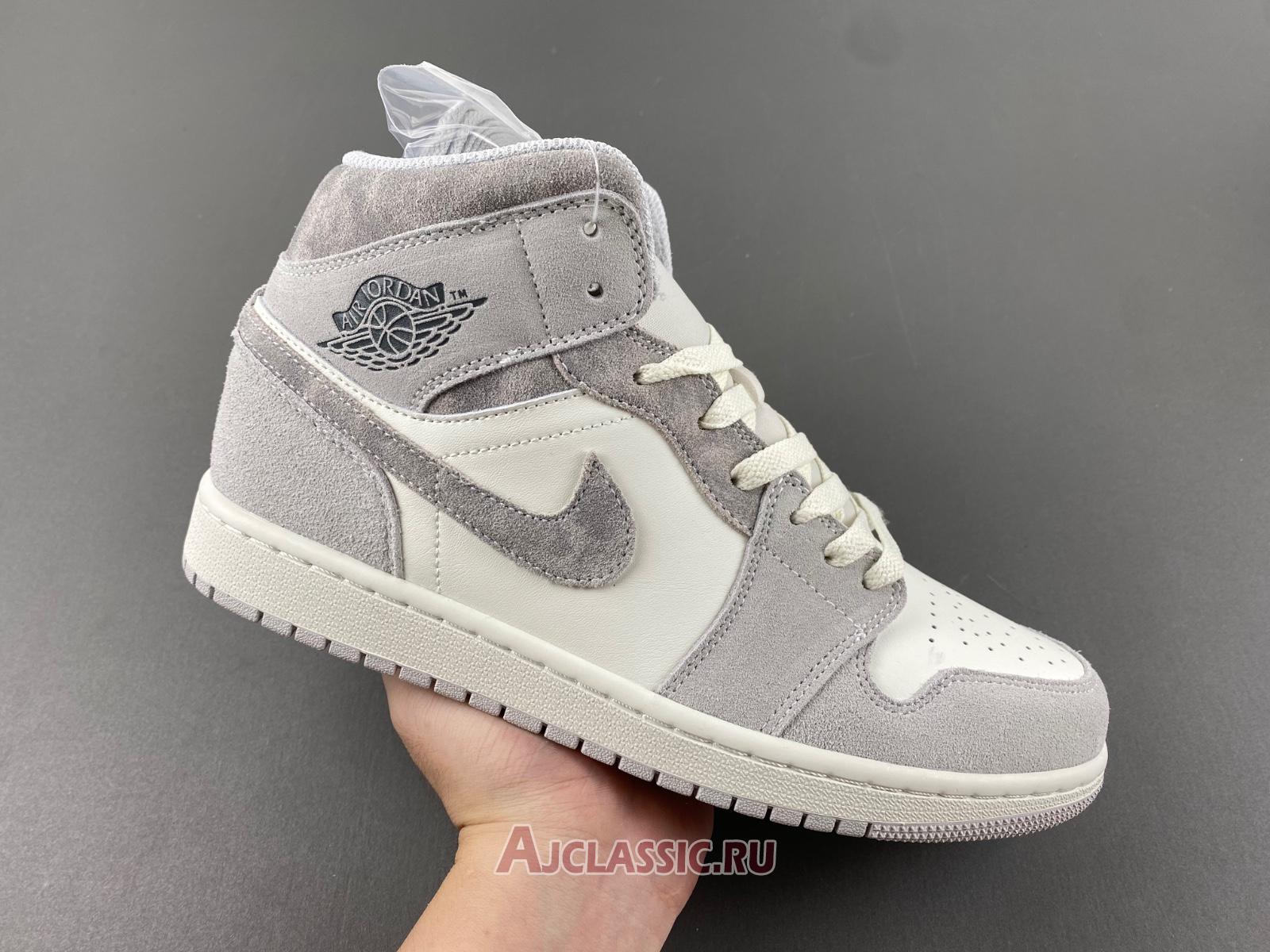 New Air Jordan 1 Mid SE "Neutral Grey Sail" FQ7720-002 Shoes