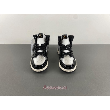 Buy Air Jordan 1 Mid SE GS Black Metallic Silver Black FZ3938-001 Quality Reps Replicas Shoes