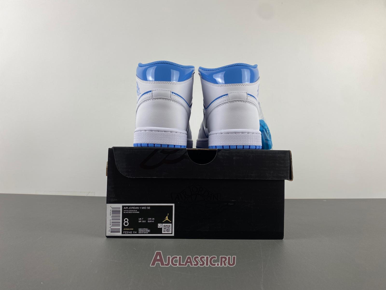 New Air Jordan 1 Mid "Legend Blue" FZ2142-114 Shoes