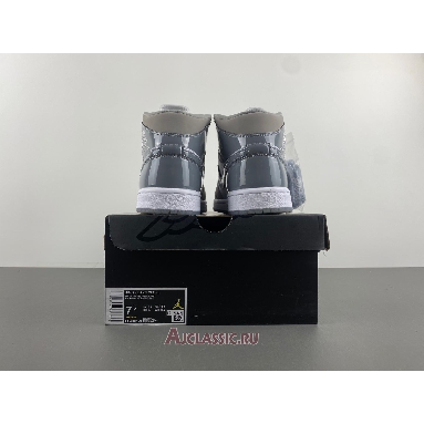 Buy Air Jordan 1 Mid SE Patent Cool Grey Grey HF3216-100 Quality Reps Replicas Shoes