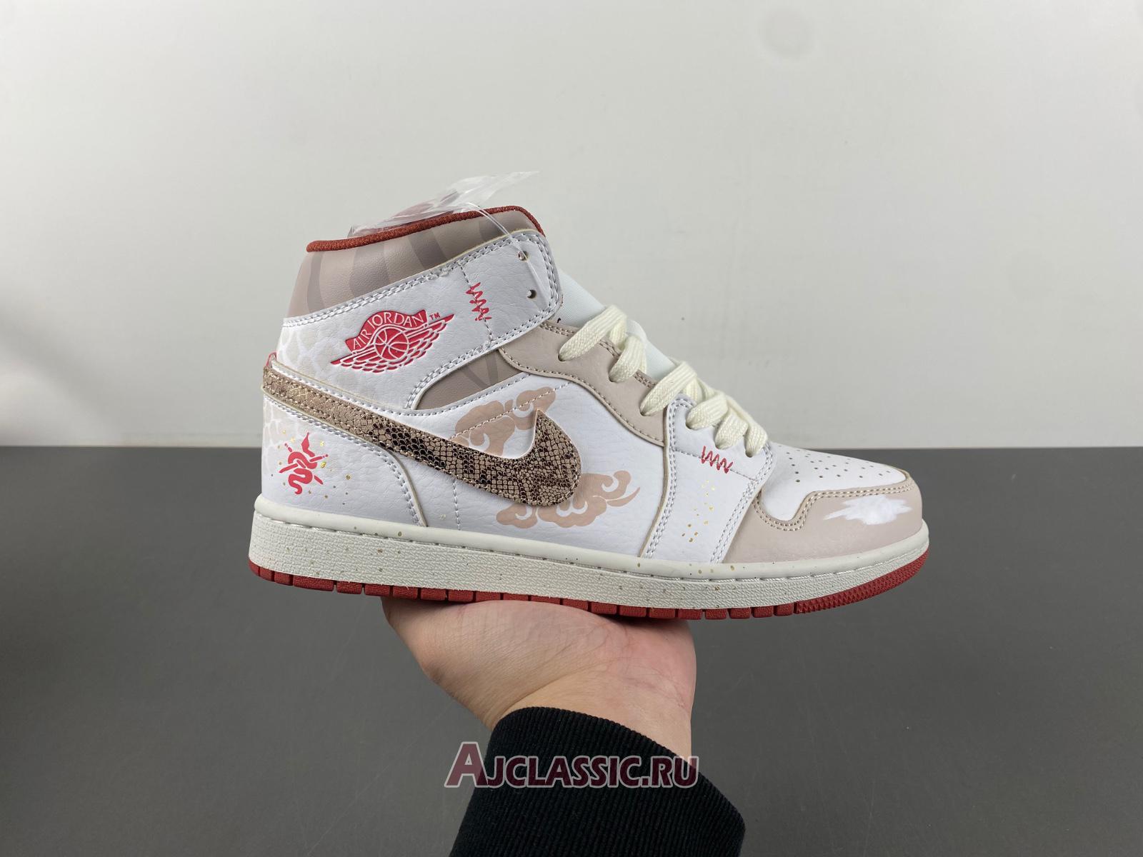 New Air Jordan 1 Mid SE "Year of the Snake Xiangyun" FJ3458-160-2 Shoes