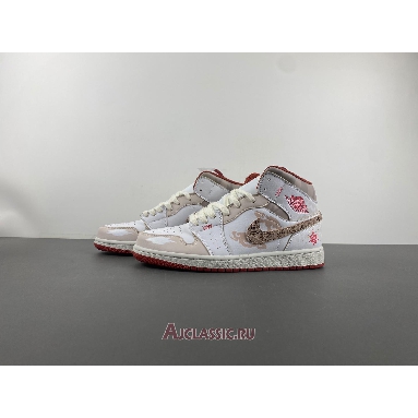 Buy Air Jordan 1 Mid SE Year of the Snake Xiangyun Pink FJ3458-160-2 Quality Reps Replicas Shoes