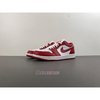 Buy Air Jordan 1 Low New Beginnings Red 553558-166 Quality Reps Replicas Shoes