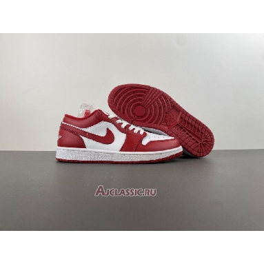 Buy Air Jordan 1 Low New Beginnings Red 553558-166 Quality Reps Replicas Shoes
