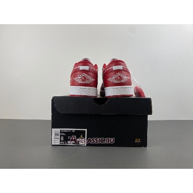 Buy Air Jordan 1 Low New Beginnings Red 553558-166 Quality Reps Replicas Shoes