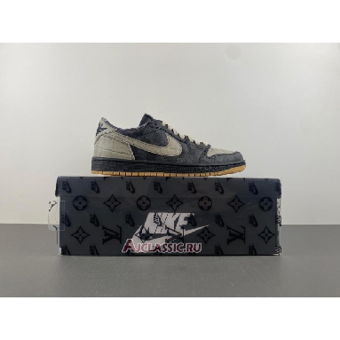 Buy Louis Vuitton LV x Air Jordan 1 Low Grey Beige Gum Grey DL2403-002-3 Quality Reps Replicas Shoes