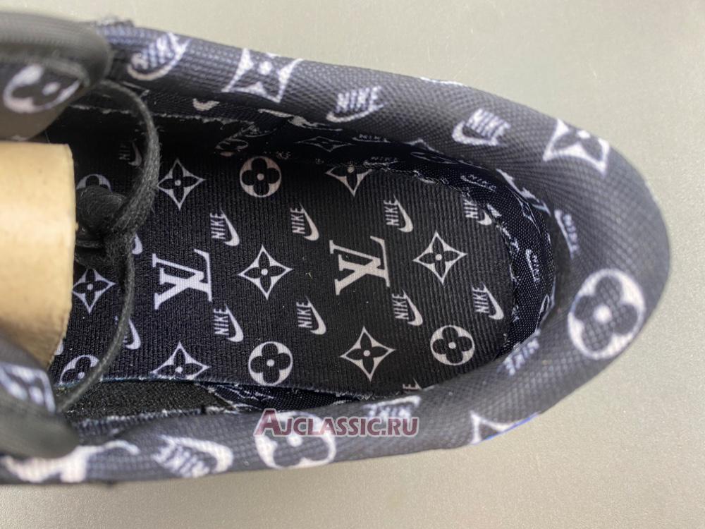 New Louis Vuitton LV x Air Jordan 1 Low "Royal Blue Black" DL2403-002-4 Shoes