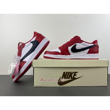 Buy Fragment Design x Travis Scott x Air Jordan 1 Retro Low OG SP Chicago Red HQ6998-600-3 Quality Reps Replicas Shoes