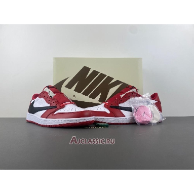 Buy Fragment Design x Travis Scott x Air Jordan 1 Retro Low OG SP Chicago Red HQ6998-600-3 Quality Reps Replicas Shoes