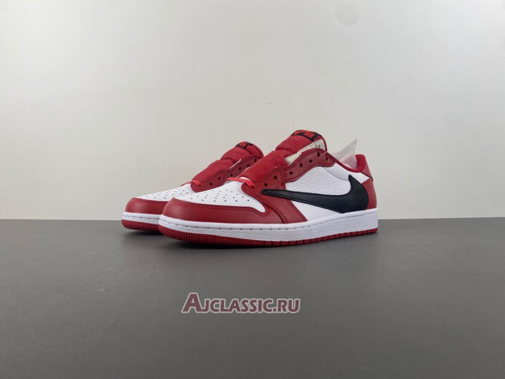 New Fragment Design x Travis Scott x Air Jordan 1 Retro Low OG SP "Chicago" HQ6998-600-3 Shoes