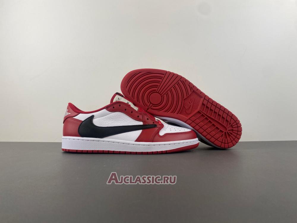 New Fragment Design x Travis Scott x Air Jordan 1 Retro Low OG SP "Chicago" HQ6998-600-3 Shoes
