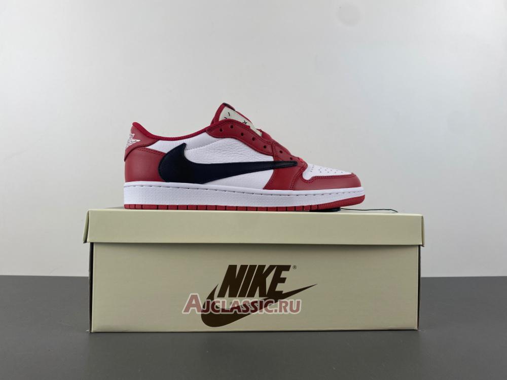 New Fragment Design x Travis Scott x Air Jordan 1 Retro Low OG SP "Chicago" HQ6998-600-3 Shoes
