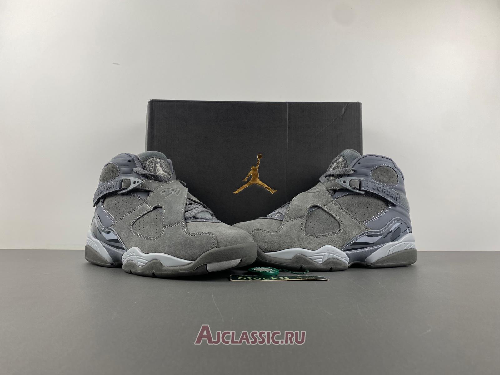 New Air Jordan 8 Retro "Cool Grey" 305381-014 Shoes