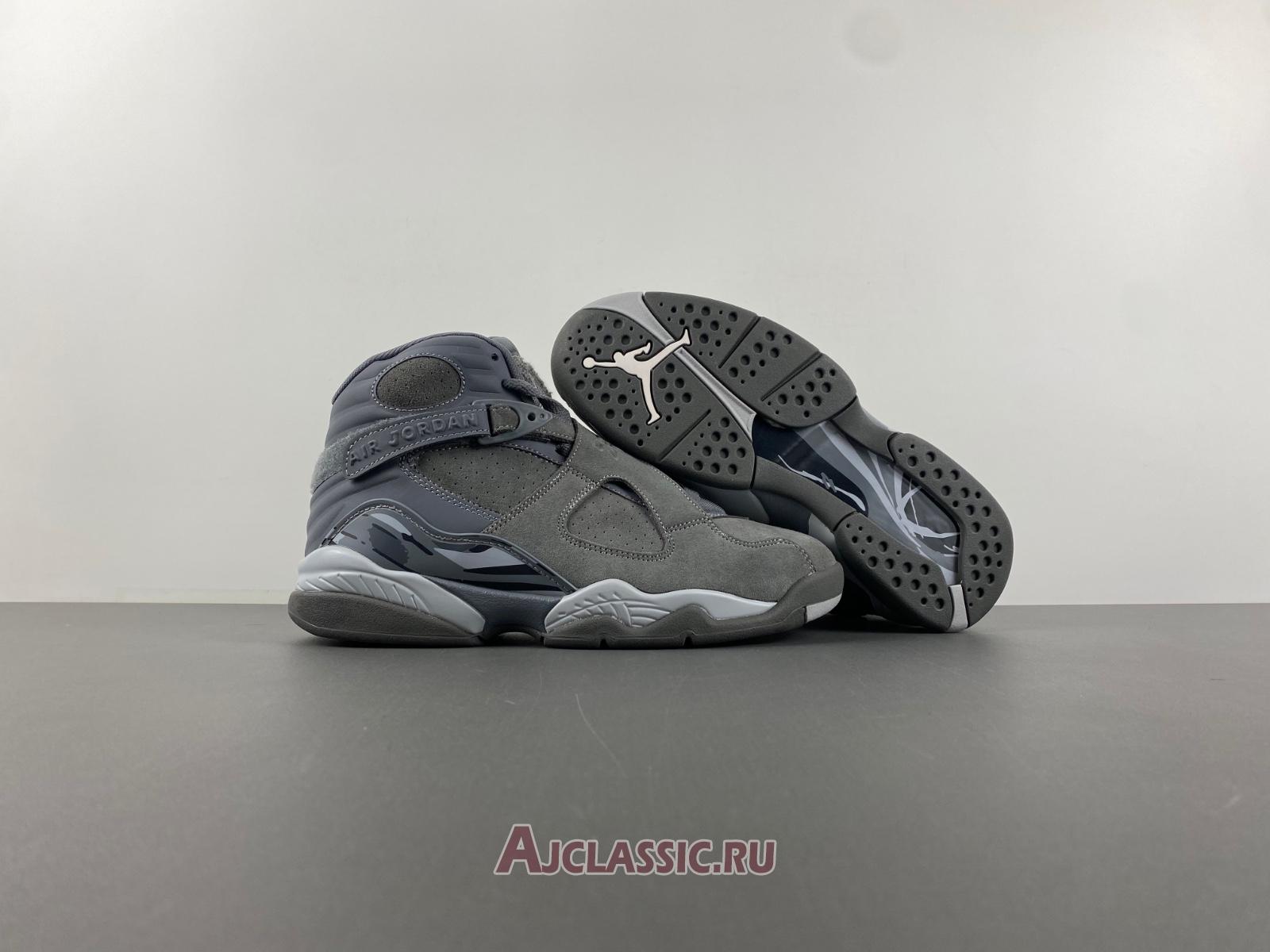 New Air Jordan 8 Retro "Cool Grey" 305381-014 Shoes