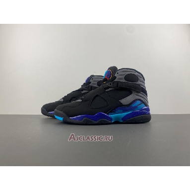 Buy 2025 Air Jordan 8 Retro Aqua Black 305381-006 Quality Reps Replicas Shoes