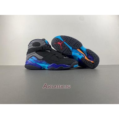 Buy 2025 Air Jordan 8 Retro Aqua Black 305381-006 Quality Reps Replicas Shoes