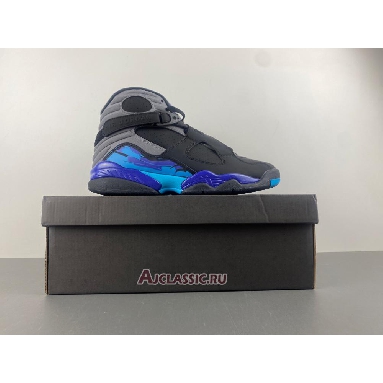Buy 2025 Air Jordan 8 Retro Aqua Black 305381-006 Quality Reps Replicas Shoes