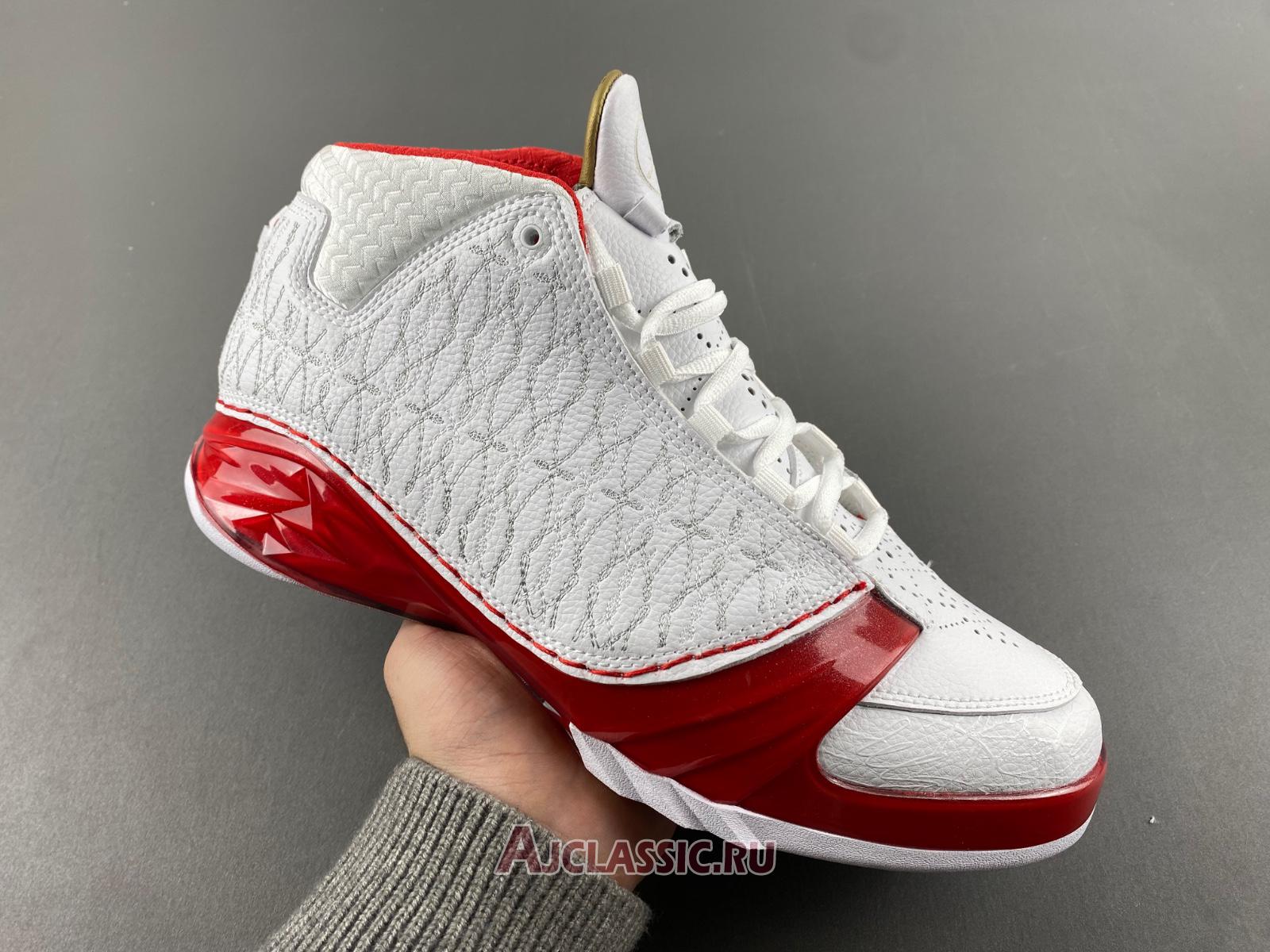New Air Jordan 23 OG "White Varsity Red" 318376-161 Shoes