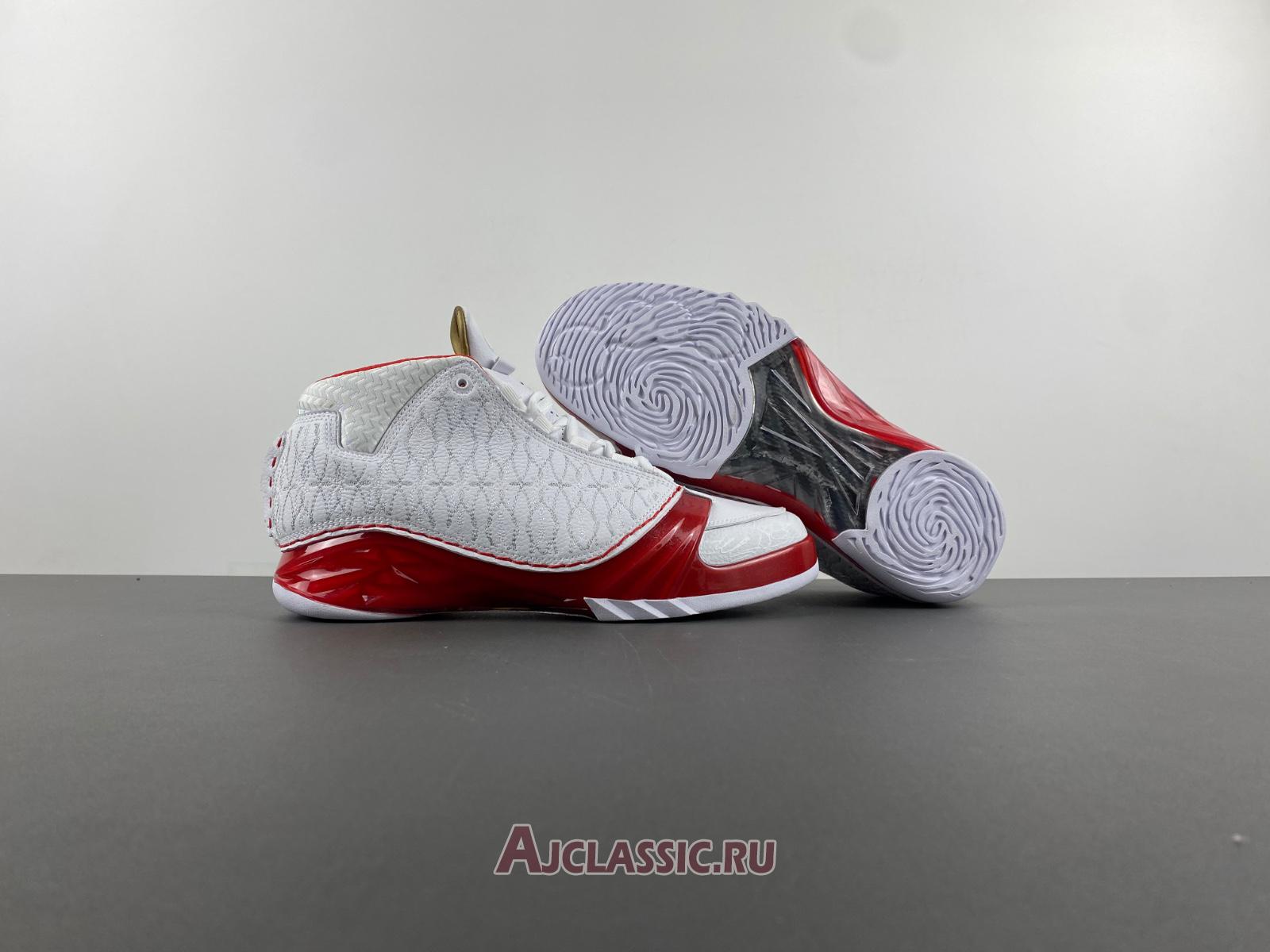 New Air Jordan 23 OG "White Varsity Red" 318376-161 Shoes
