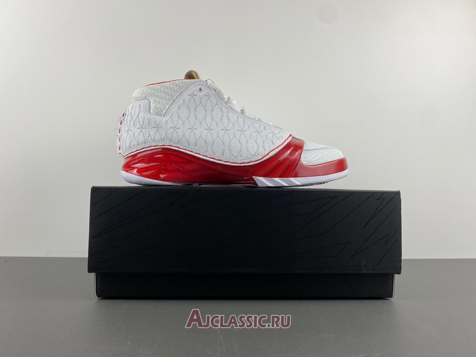 New Air Jordan 23 OG "White Varsity Red" 318376-161 Shoes