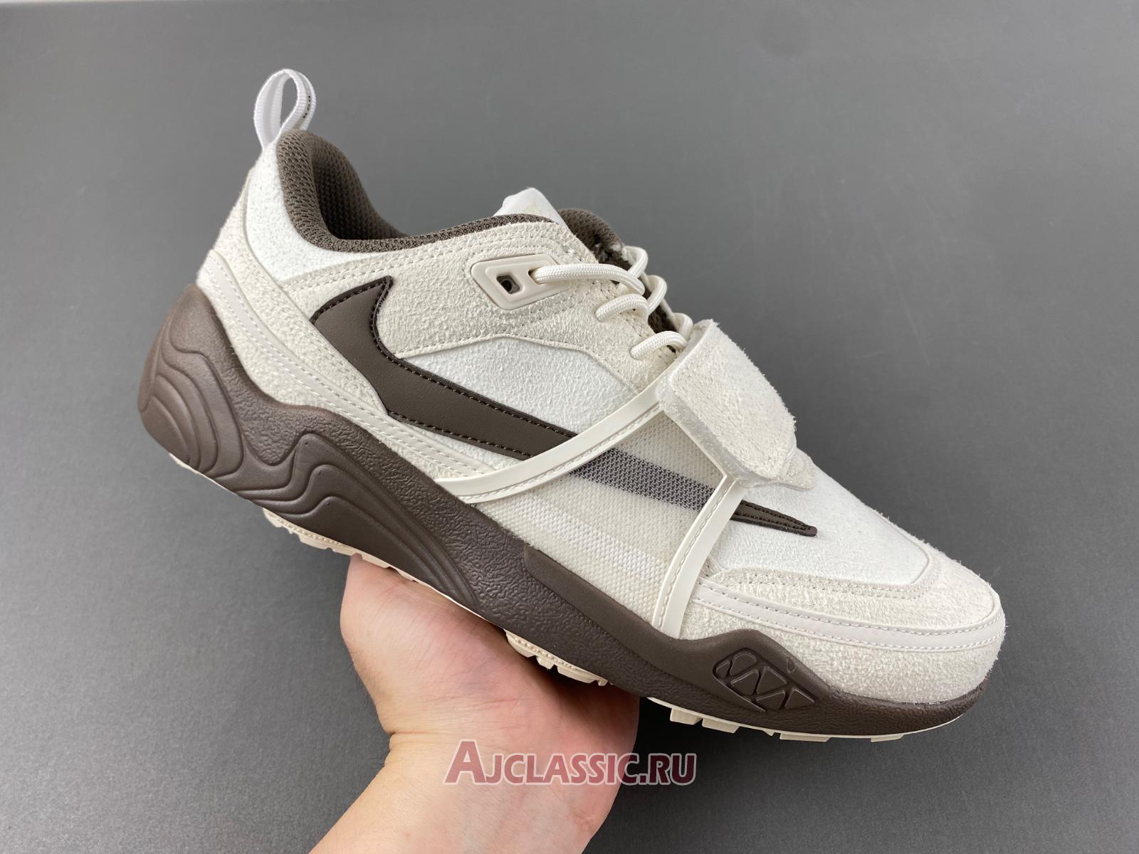 New Travis Scott x Nike Zoom Field Jaxx Suede "Light Chocolate" HQ3073-100-2 Shoes