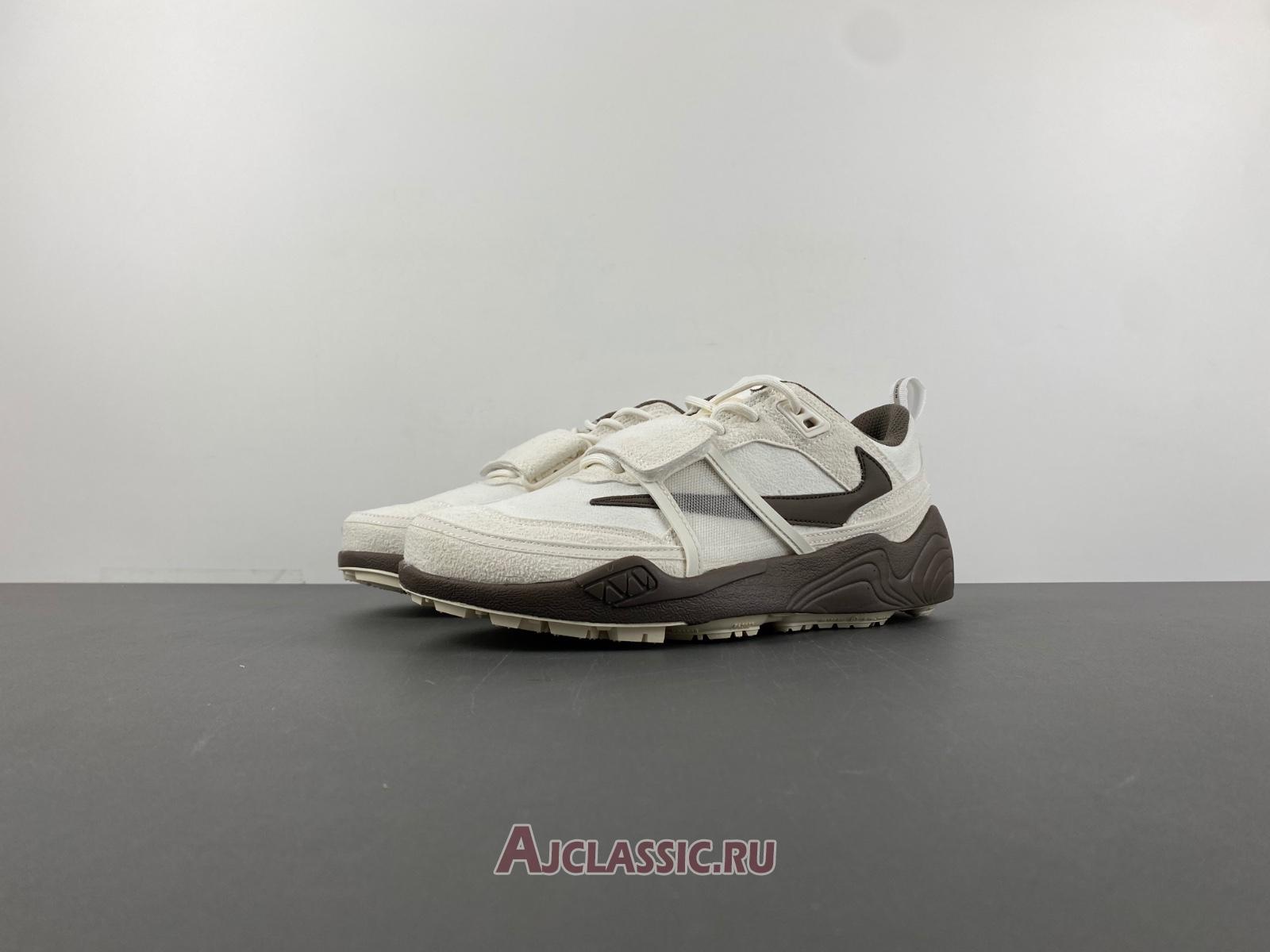 New Travis Scott x Nike Zoom Field Jaxx Suede "Light Chocolate" HQ3073-100-2 Shoes