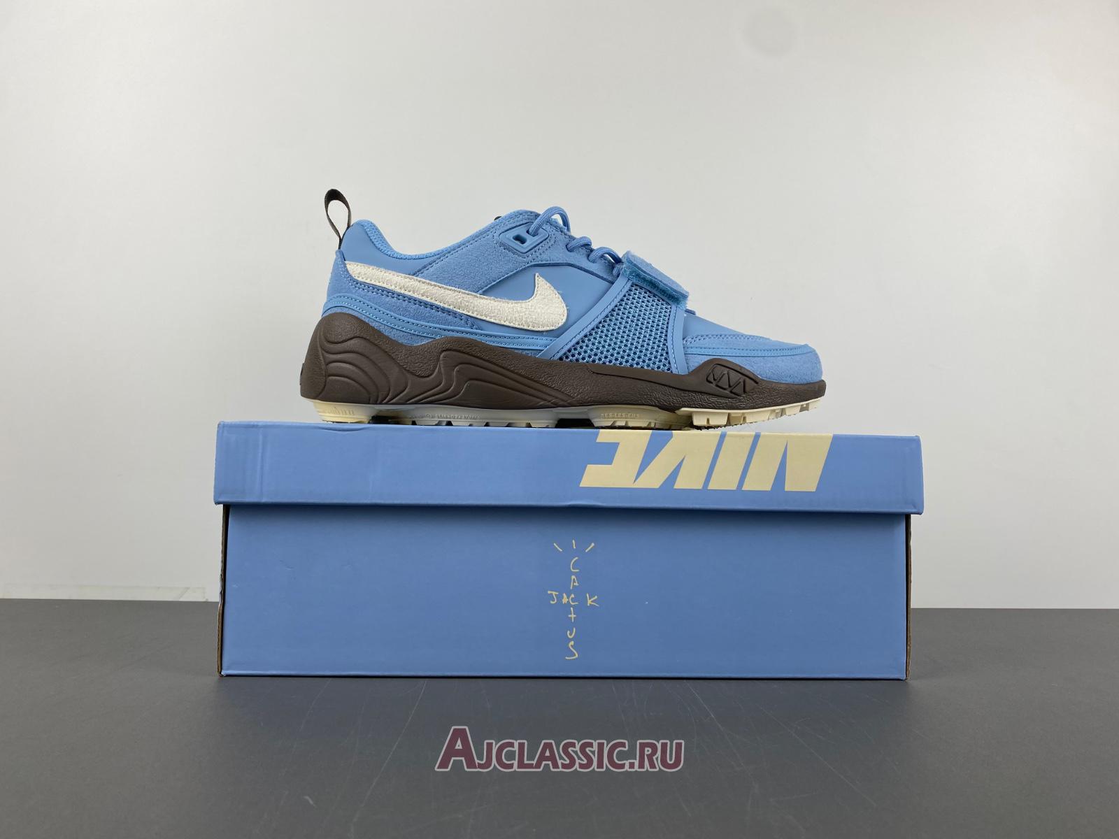 New Travis Scott x Nike Zoom Field Jaxx "Leche Blue" HQ3072-400 Shoes