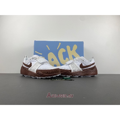 Buy Travis Scott x Nike Zoom Field Jaxx White Light Chocolate Brown HQ3073-100-3 Quality Reps Replicas Shoes