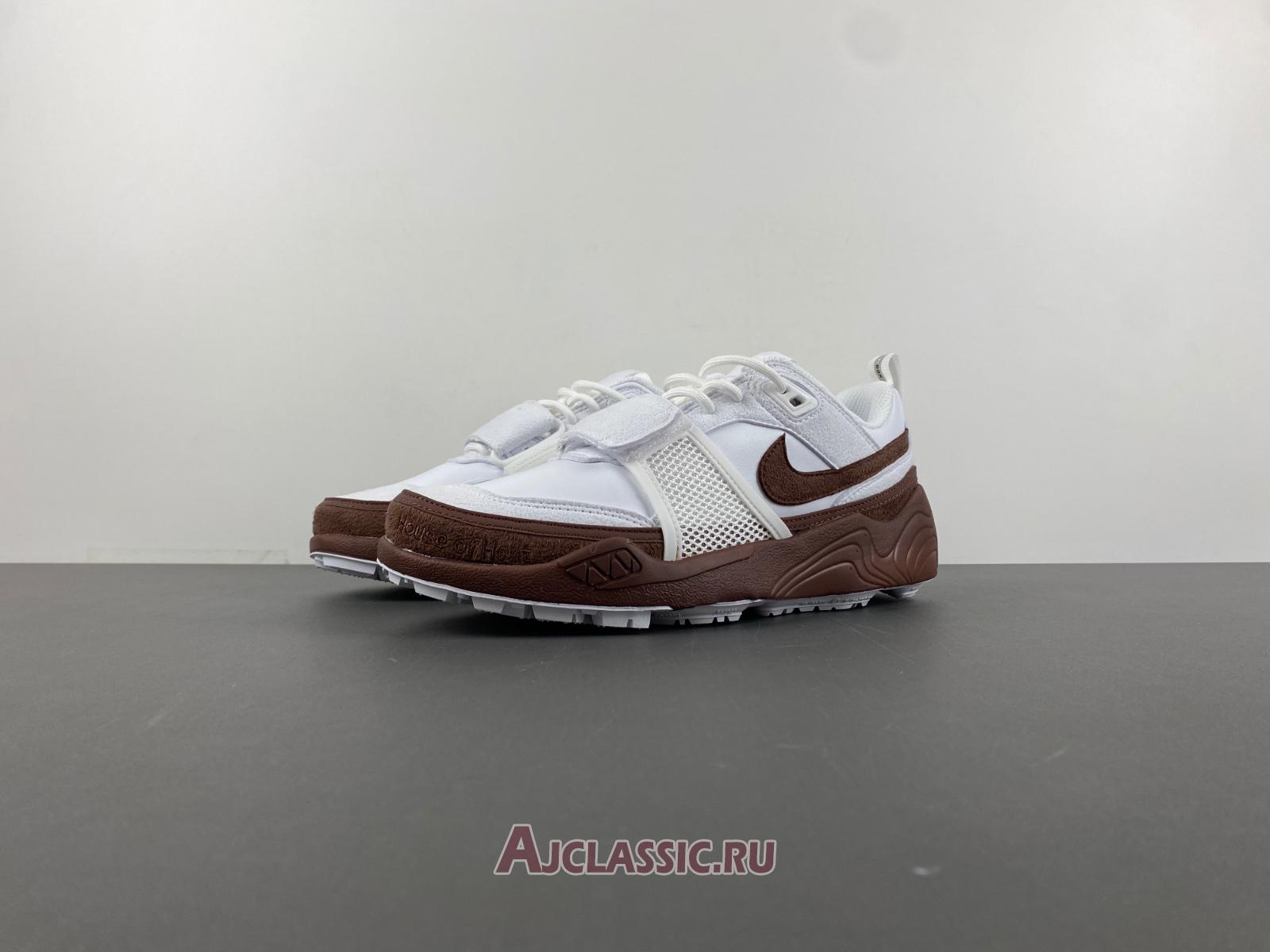 New Travis Scott x Nike Zoom Field Jaxx "White Light Chocolate" HQ3073-100-3 Shoes