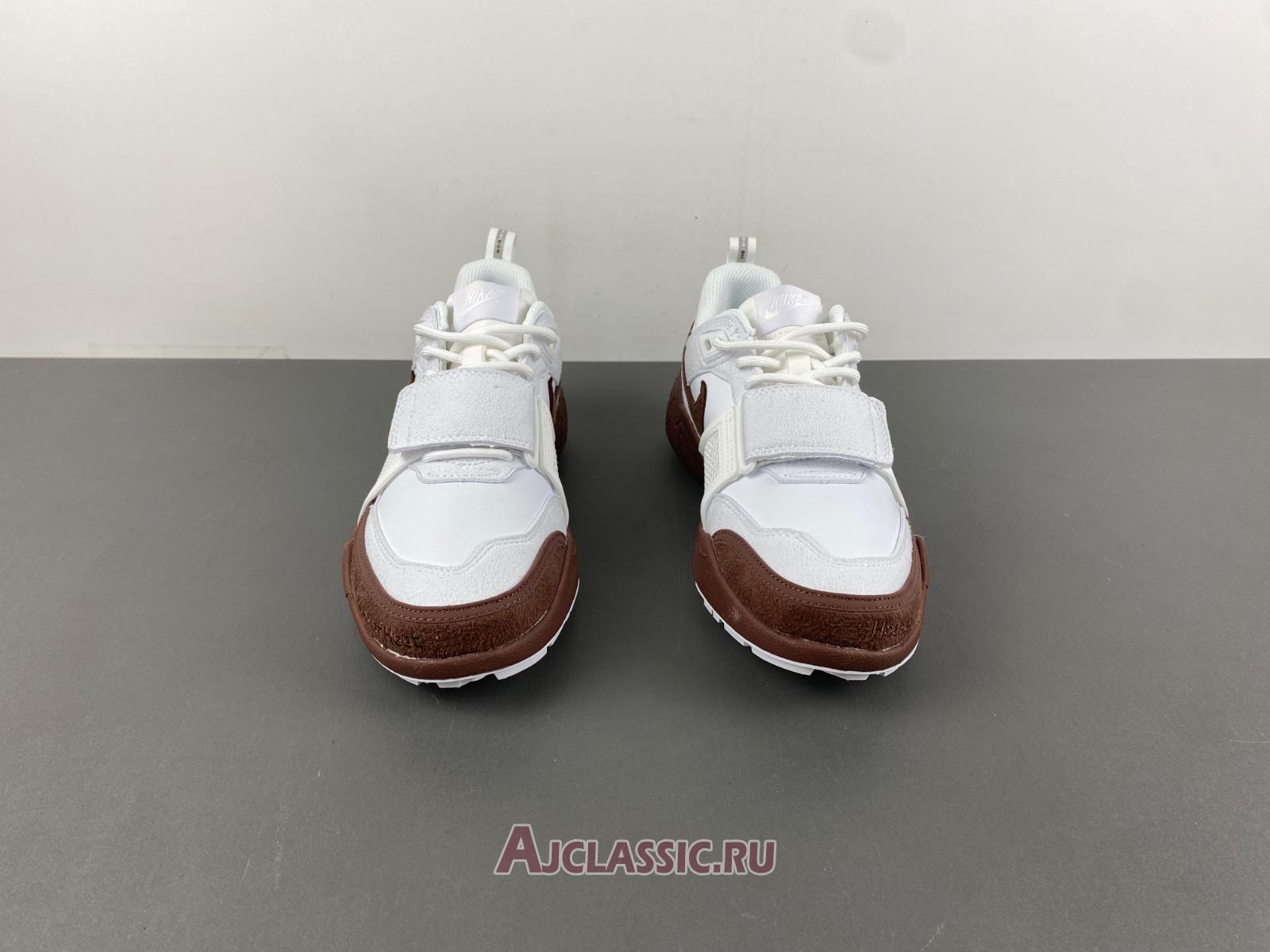 New Travis Scott x Nike Zoom Field Jaxx "White Light Chocolate" HQ3073-100-3 Shoes