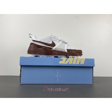 Buy Travis Scott x Nike Zoom Field Jaxx White Light Chocolate Brown HQ3073-100-3 Quality Reps Replicas Shoes