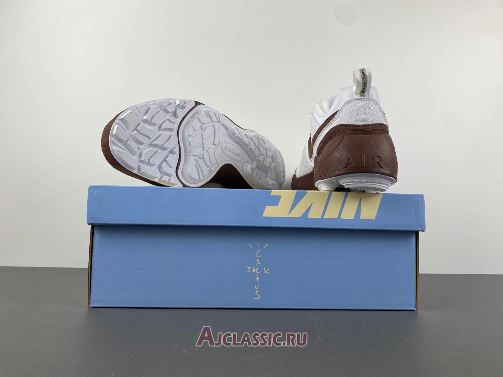 New Travis Scott x Nike Zoom Field Jaxx "White Light Chocolate" HQ3073-100-3 Shoes
