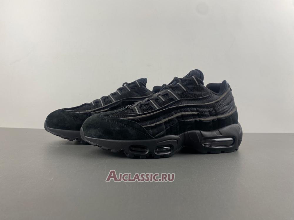 New Comme des Garcons x Nike Air Max 95 "Black" CU8406-001 Shoes