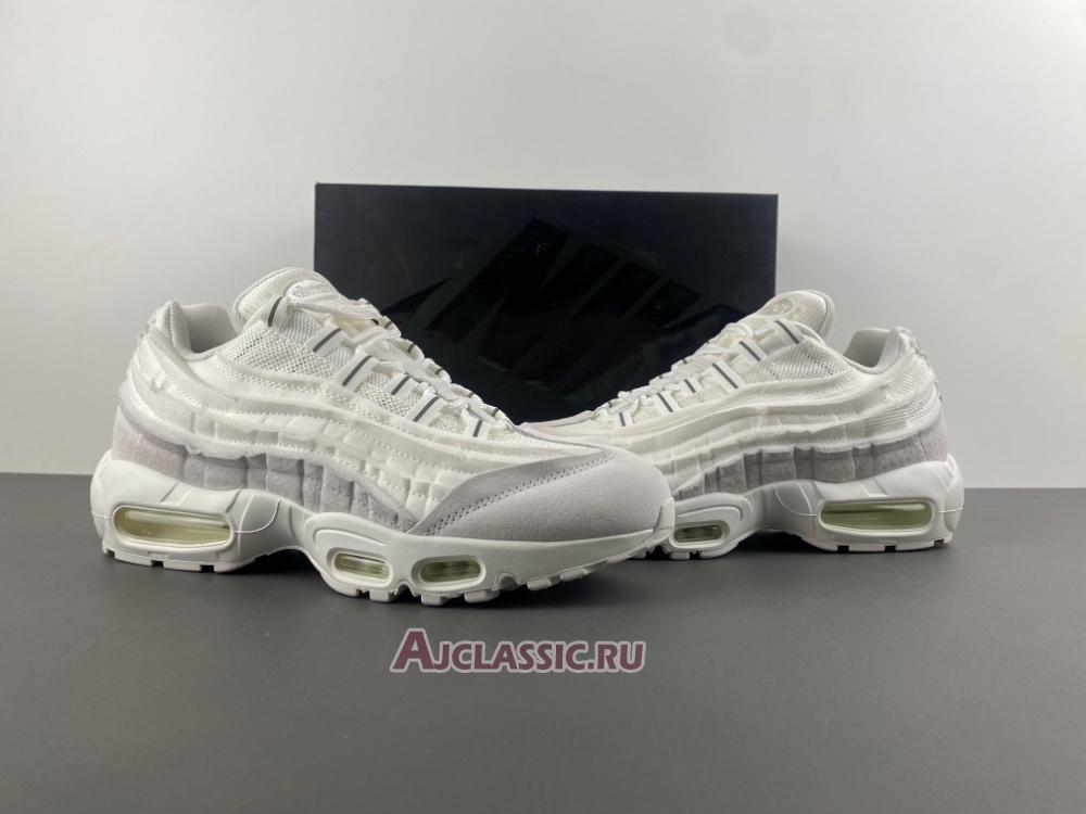New Comme des Garcons x Nike Air Max 95 "White" CU8406-100 Shoes
