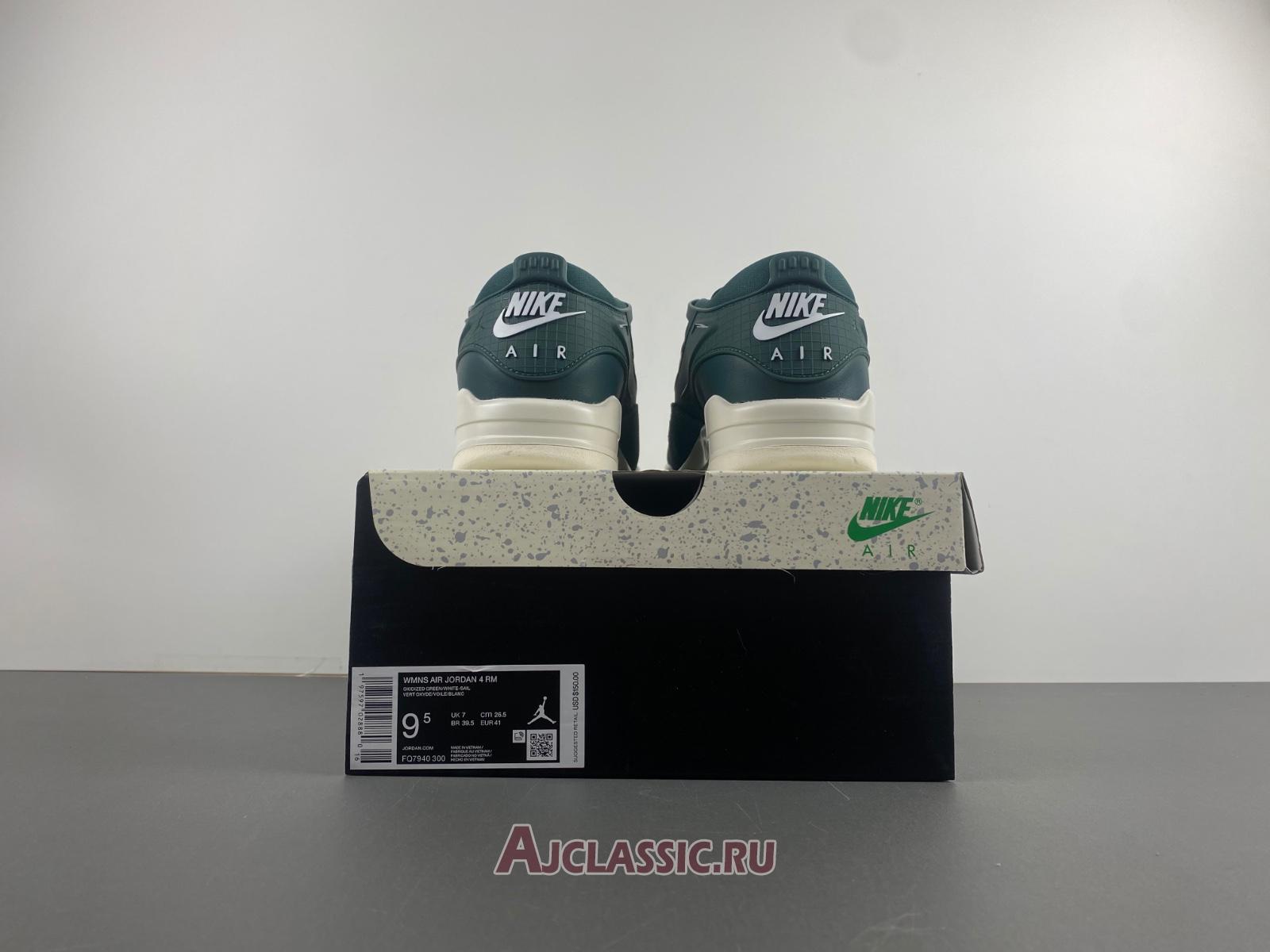 New Air Jordan 4 RM "Oxidized Green" FQ7940-300 Shoes