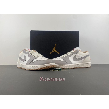 Buy Air Jordan 1 Low Sail College Grey Grey 553558-169 Quality Reps Replicas Shoes