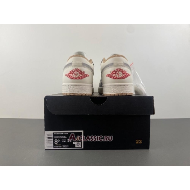 Buy Air Jordan 1 Low Sail College Grey Grey 553558-169 Quality Reps Replicas Shoes