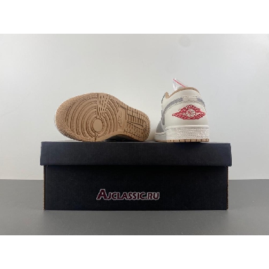 Buy Air Jordan 1 Low Sail College Grey Grey 553558-169 Quality Reps Replicas Shoes