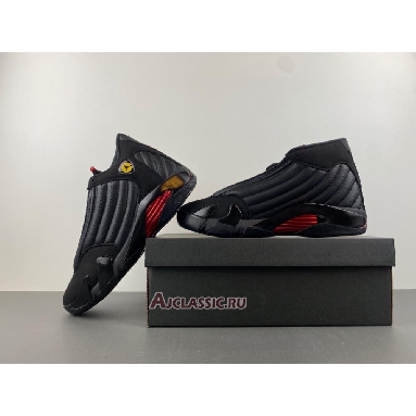 Buy Air Jordan 14 Retro Last Shot 2018 Black 487471-003 Quality Reps Replicas Shoes