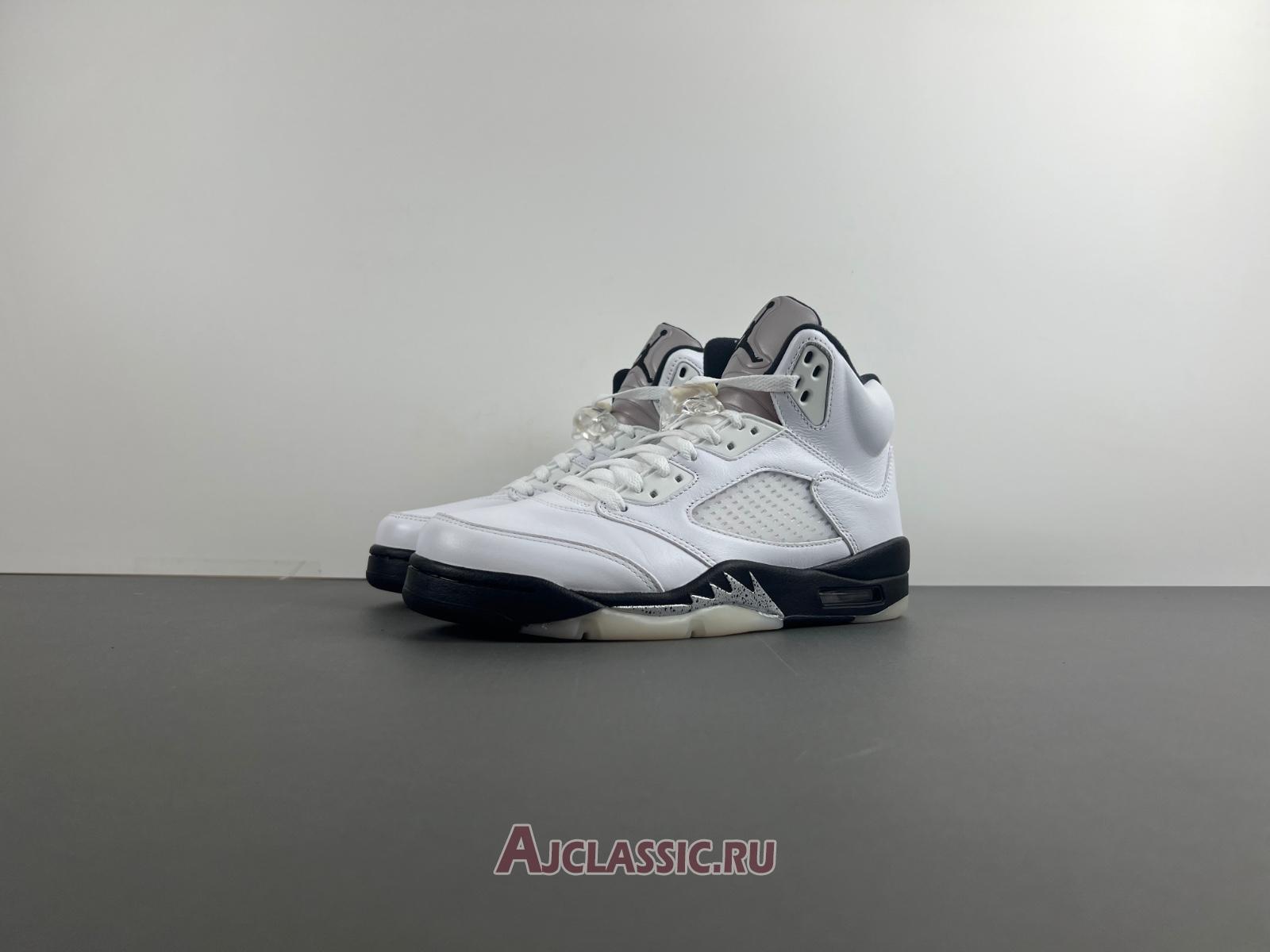 New Air Jordan 5 Retro "White Black" DD0587-110 Shoes