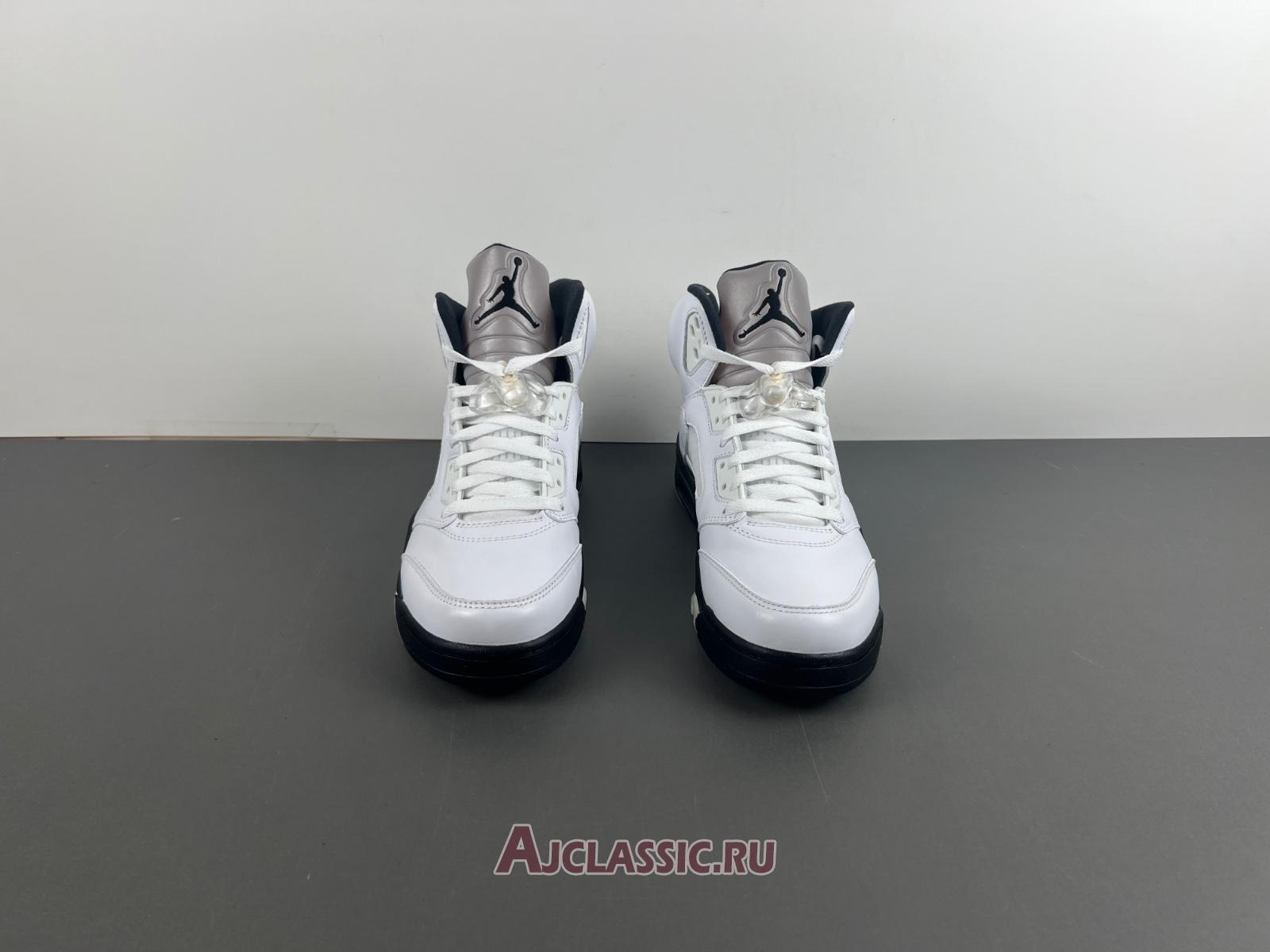 New Air Jordan 5 Retro "White Black" DD0587-110 Shoes