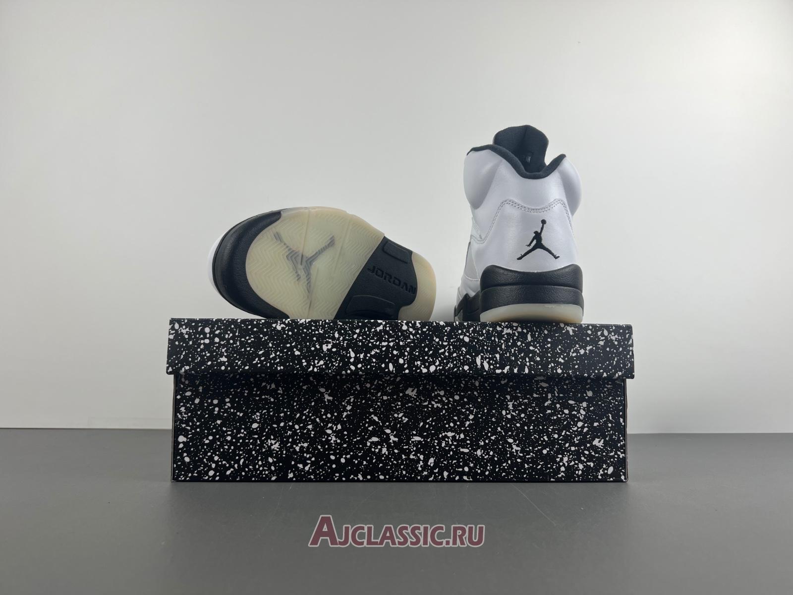 New Air Jordan 5 Retro "White Black" DD0587-110 Shoes