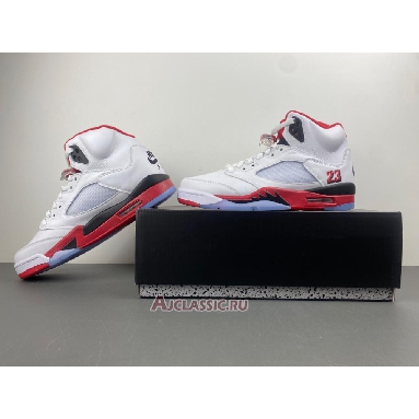 Buy 2025 Air Jordan 5 Retro Fire Red Red HQ7978-101 Quality Reps Replicas Shoes