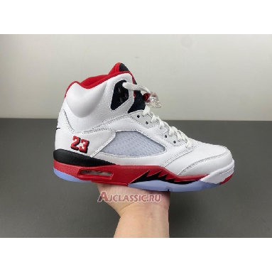 Buy 2025 Air Jordan 5 Retro Fire Red Red HQ7978-101 Quality Reps Replicas Shoes