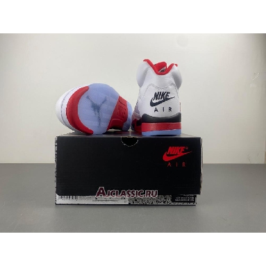 Buy 2025 Air Jordan 5 Retro Fire Red Red HQ7978-101 Quality Reps Replicas Shoes