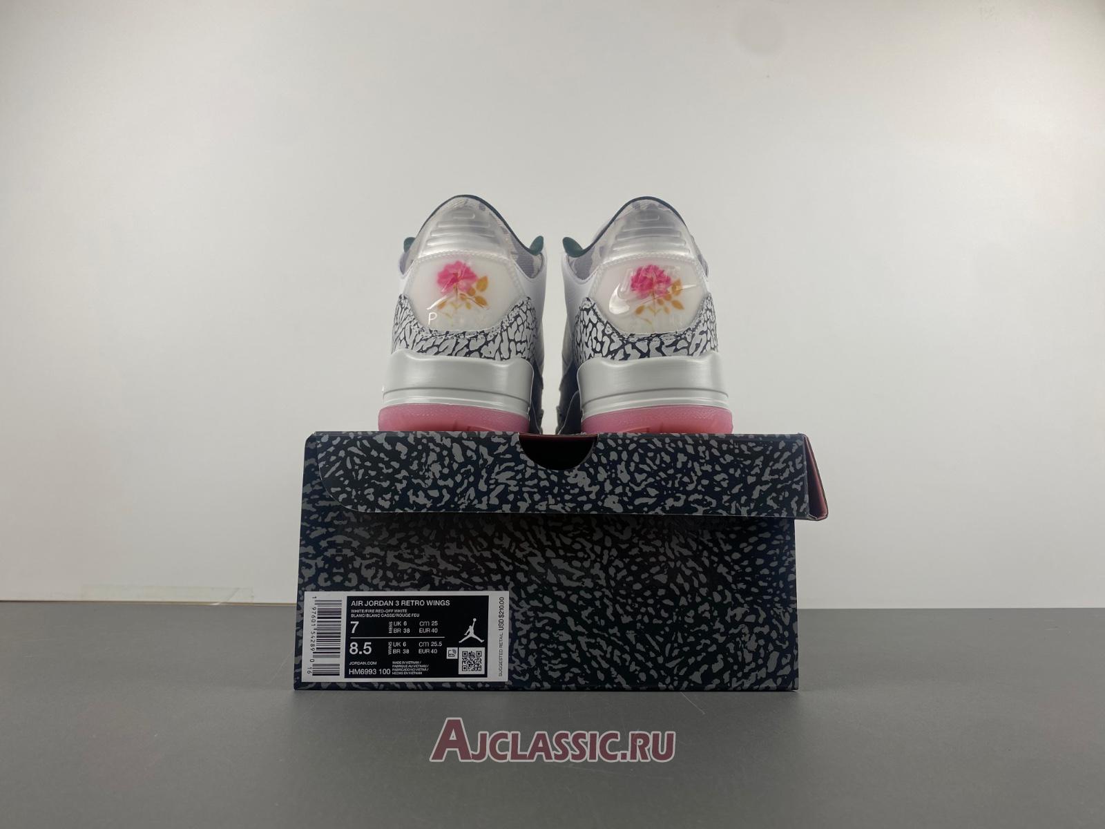 New Air Jordan 3 Retro "Wings" HM6993-100 Shoes