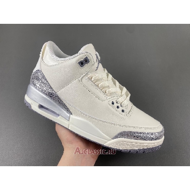 Buy Air Jordan 3 Retro Sail Metallic Silver Cream CK9246-100 Quality Reps Replicas Shoes