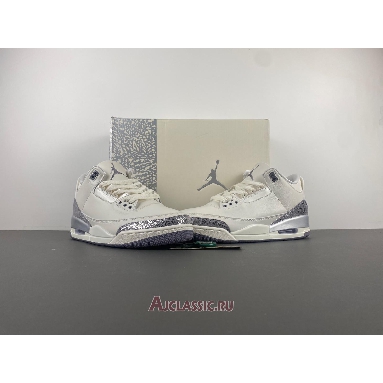 Buy Air Jordan 3 Retro Sail Metallic Silver Cream CK9246-100 Quality Reps Replicas Shoes