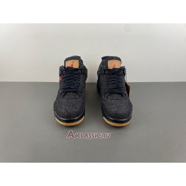 Buy Levis x Air Jordan 4 Retro Black Denim Black A02571-001 Quality Reps Replicas Shoes